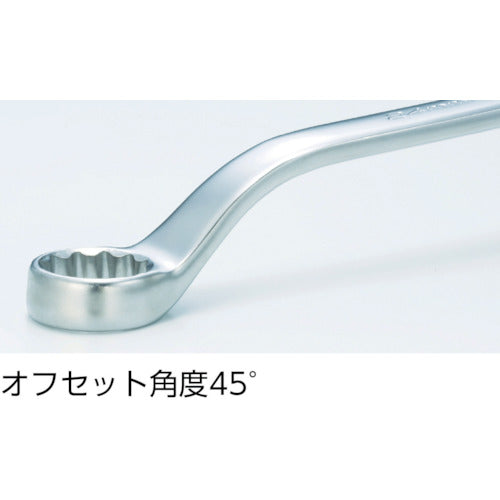 TRUSCO 45°両口めがねレンチ 10X13mm TRM-1013 1 丁