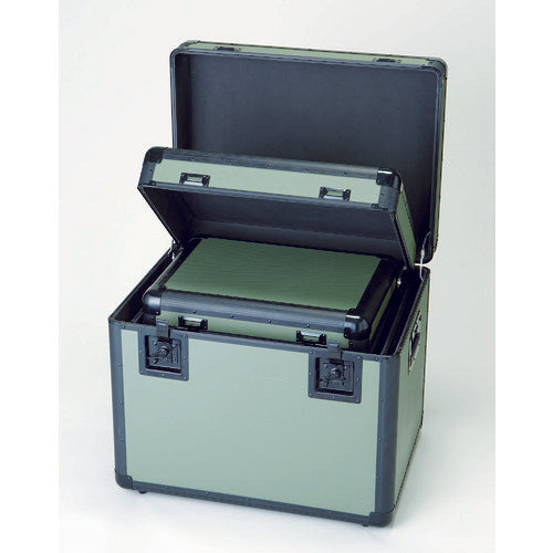 TRUSCO 万能アルミ保管箱 オリーブドラブ 543X410X457 TAC-540OD 1 個