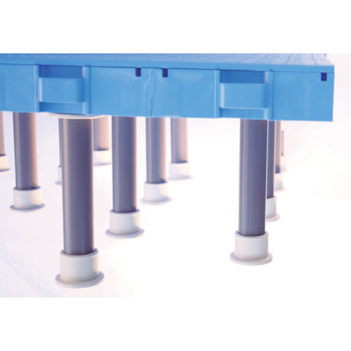 TRUSCO Plastic Step Height Adjustable with Side Panels 600X1500 H200-220 DS-6015HG 1 Set