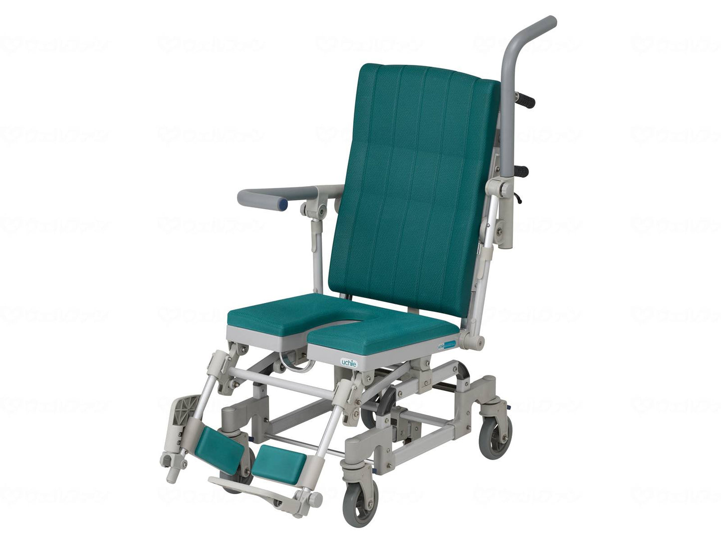 ウチエはいらーくチルト4輪自在 ヘッドレスト無し U型シート