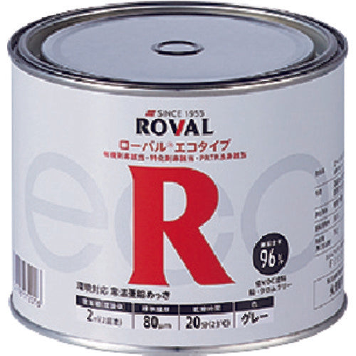 ROVAL 亜鉛メッキ塗料 ローバルエコタイプ(常温亜鉛めっき) 1kg缶 RE-1KG 1 缶