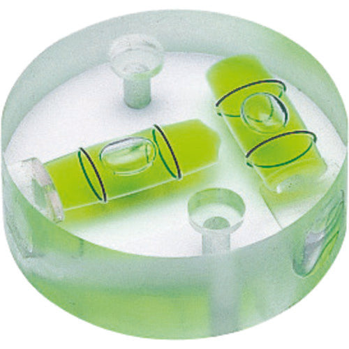 KOD Plastic Level, Round Cross Type Eyebell (with mounting holes), Diameter 25mm, CRTH-25, 1 piece