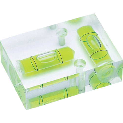 KOD 평 크로스형 아이벨 수평기(설치 구멍 부착) PTH-70 1개