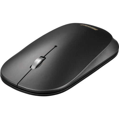 BAFFALO Thin 3-Button Wireless Blue LED Mouse Normal Black BSMBW330NBK 1 pc