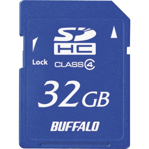 BAFFALO Class 4 SDHC card 32GB RSDC-S32GC4B 1 piece