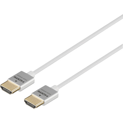 BAFFALO HDMI 케이블 슬림 타입 2m 화이트 BSHD3S20WH 1개