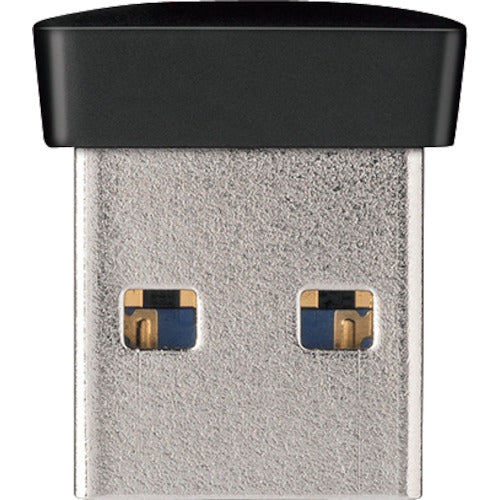 BAFFALO USB3.0対応 マイクロUSBメモリー 16GB ブラック RUF3-PS16G-BK 1 個