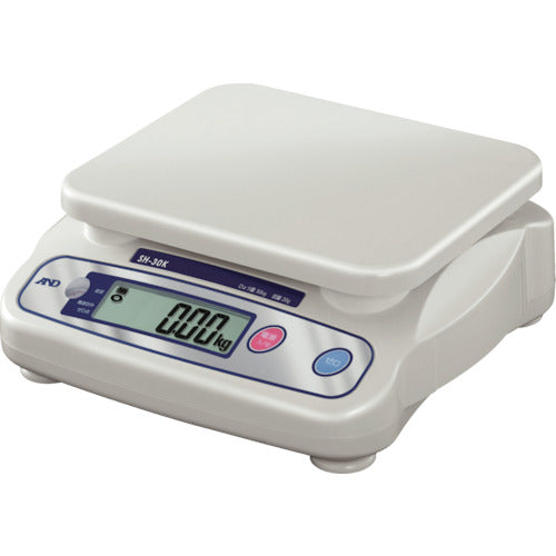 A&D デジタルはかり ワークスケール ひょう量30kg SH30K 1 台