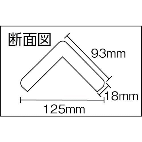 CAR−BOY PUクッションL字型 特殊用 PU19 1 本