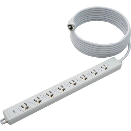 Meiko Horizontal OA Grounding Tap 8 Ports with Anti-Pullout Lamp Magnet VCTF 5m Grounding Plug MR7908TJ5 1 pc