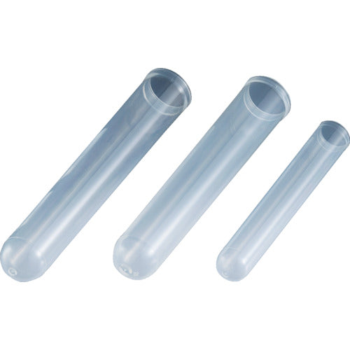サンプラ エコノプラスチック試験管 5ml (500本入) 26471 1 箱