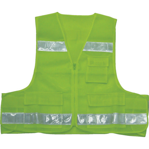 쓰리 라이크 패트 베스트 타입 I 형광 옐로우 A-0601-KY 1 착용