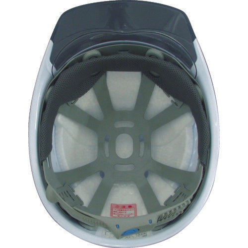 タニザワ ヘルメット(大型シールド面付) ST#162V−SD(EPA) 162V-SD-V2-W3-J 1 個