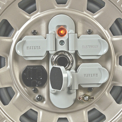 Hataya Santa Tiger Reel Cord Reel with Temperature Sensor Single Phase 100V 30M GT-30S 1 Unit