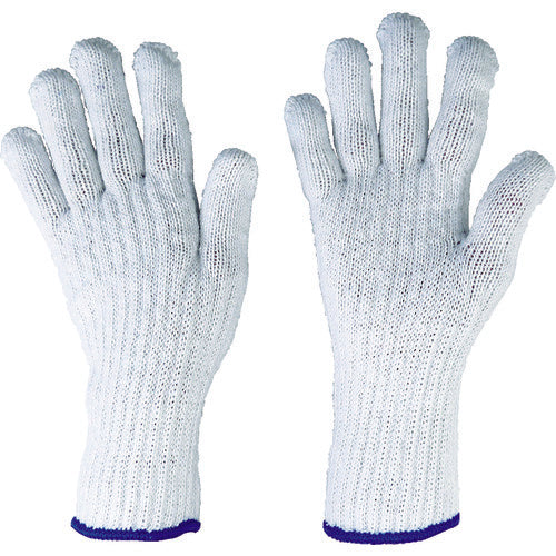 Maruwa Chemical Work Gloves (Blended) Special Spun Work Gloves Single-Sided White Free Size 12 Pairs 173 1 Set