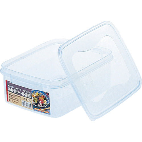 Risu Seal Container Square 5-type GSIS313 1 pc