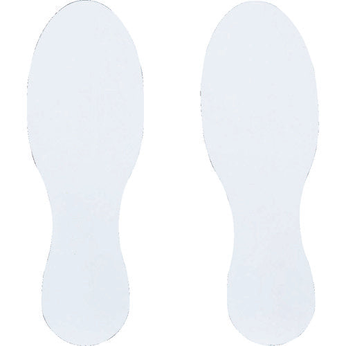 IWATA ラインプロ足型シート(白)2枚入り LPF1 1 袋