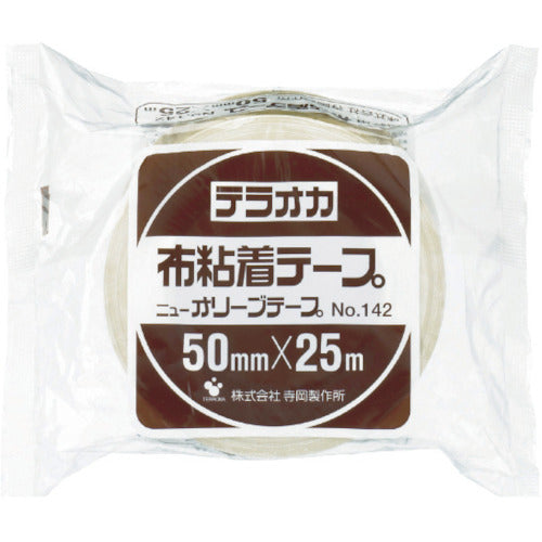TERAOKA ニューオリーブテープ NO.142 75mm×25M 142 75X25 1 巻