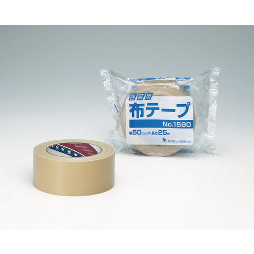 TERAOKA Packaging Cloth Tape No. 1590 50mm x 25M 1 roll