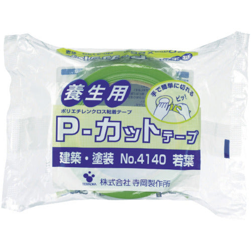 TERAOKA P-컷 테이프 NO. 4140 와카바 75mmX25M 4140 LGR-75X25 1권