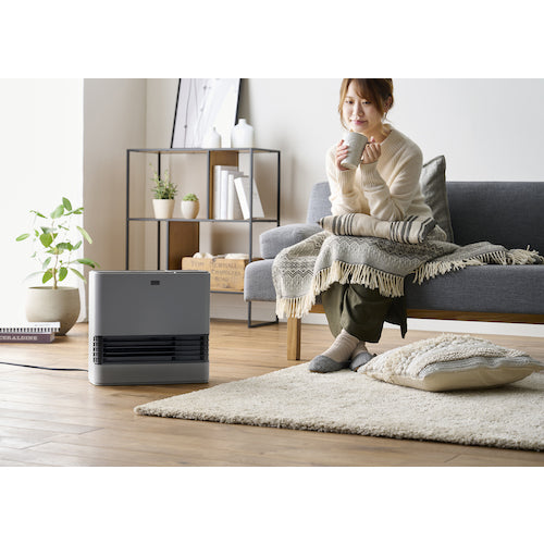 IRIS 296312 加湿セラミックファンヒーター グレー ACHHM12A-H 1 台