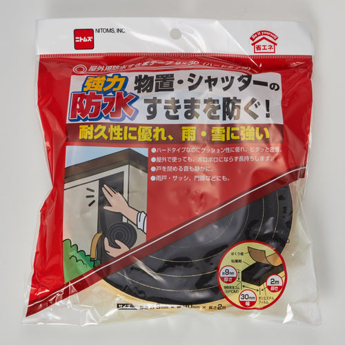 니톰즈 옥외용 방수 클리어런스 테이프 9X30(하드 타입) E0100 1권