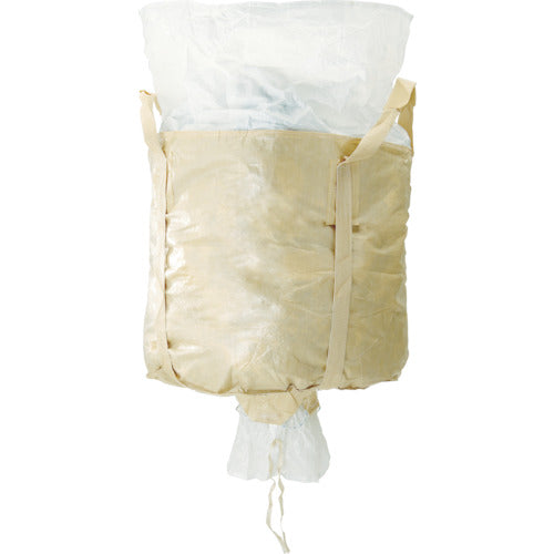 TRUSCO コンテナバック 2型 排出口あり ラミ付 エコノミータイプ TCB-2ER 1 枚