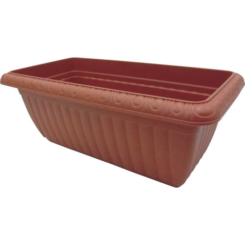 IRIS 111242 Relief Planter Terracotta Brown 700 RP-700-TB 1 piece