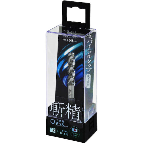 SK 육각축 나선형 탭 참정 M8x1.25 HST-M8 1개