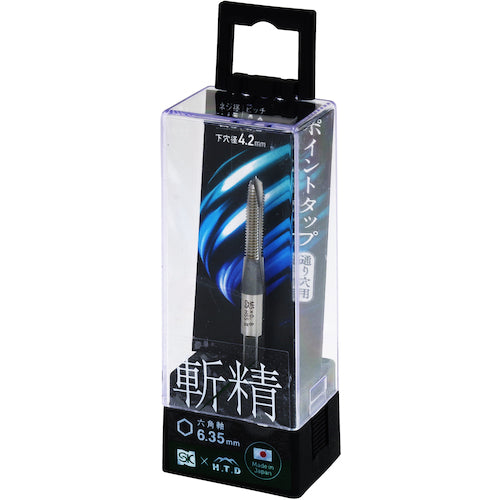 SK 六角軸ポイントタップ 斬精 M5x0.8 HPT-M5 1 本