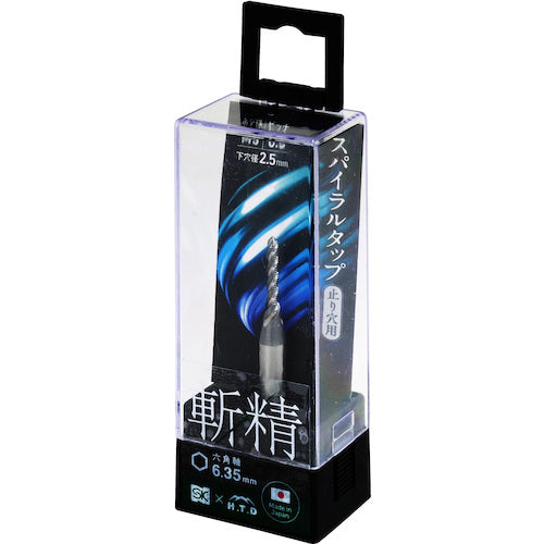 SK 육각축 나선형 탭 참정 M3x0.5 HST-M3 1개