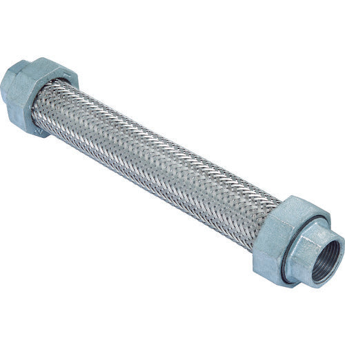 ZENSHIN フレキシブルメタルホース(非溶接・ユニオン型) 呼び径15A(1/2インチ) Z-9000NW-15-300 1 本