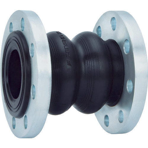 ZENSHIN Rubber Anti-Vibration Joint (Flange Type) Nominal Diameter 25A (1 inch) ZRJ-T-25 1 piece