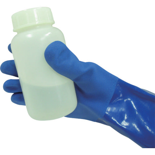 Vinyl Star PVC Gloves Oil-Resistant Vinyl Star Long M 656-M 1 Pair