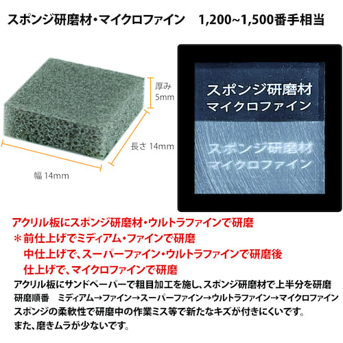 PROXXON Microfine Sponge Abrasive 10 Sheets Square 26589 1 pc