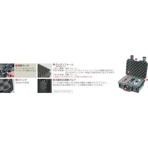 PELICAN 스톰 케이스 대형 케이스 IM2950 블랙 795×518×310 IM2950BK 1개