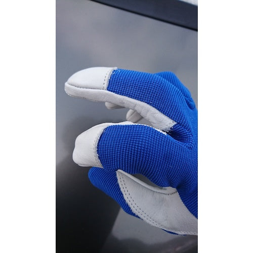 SNT Buffalo Leather Gloves, Unlined, Bee TEC (M) J-219-M 1 pair