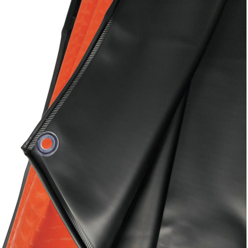 SAFERUN Waterproof and Oil Resistant Apron, Black, 12451-1, 1 Piece