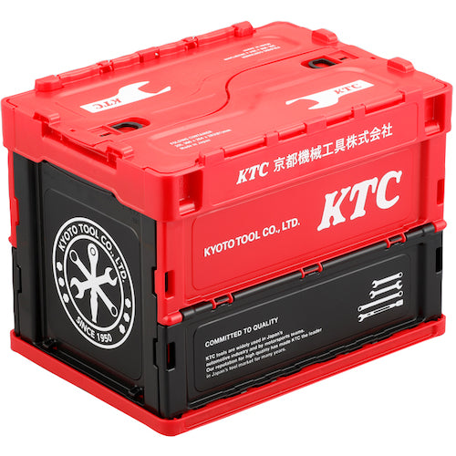KTC KTC Folding Container 20L (Red) YG-195 1 pc