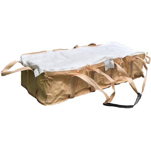 Asahi Container Bag, Square, Long, Disposal Level 3, AS-KGWS, 1 pc