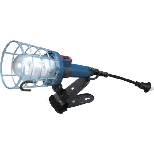 하타야 방우형 형광등 케이 핸드 램프 18W 전구형 형광등 램프 클립 부착 FEW-0C 1대