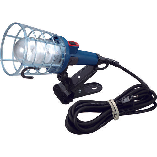 하타야 방우형 형광등 케이 핸드 램프 18W 전구형 형광등 램프 클립 부착 FEW-5C 1대