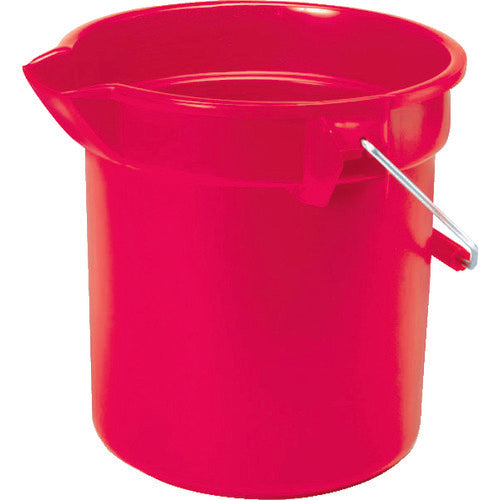 Erector Brute Bucket S Red 9.5L 2963-RED 1 piece