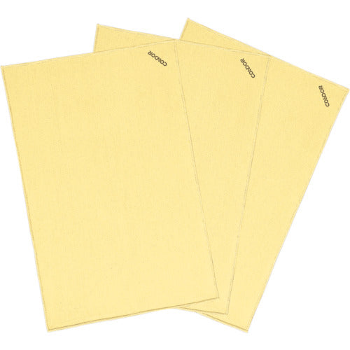 Condor Cloth Microfiber Cloth (3 pieces) Yellow DU578-000X-MB-Y 1 bag