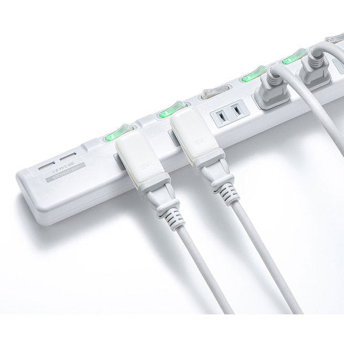 SANWA スペースアダプタ たて型 2個入り TAP-B54 1 袋