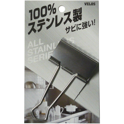 VELOS 스테인리스 초특대 W 클립 50mm STW-001 1 PK