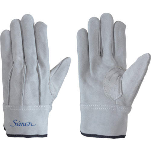 시몬 쇠고기 가죽 장갑 (소매 없음 타입) 등봉 107AAA 무료 107AAA 1 쌍