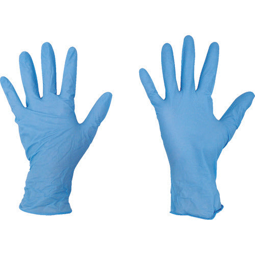 Tokyo Pack MJ Nitrile Gloves Blue PF S (100 pieces) MJN-S 1 box