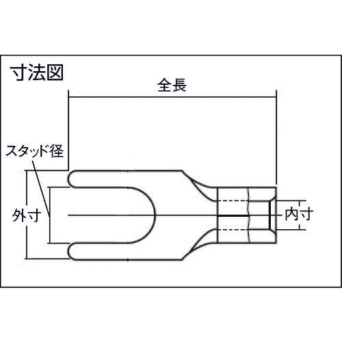 JST 角先開形端子 2−S4A (1袋(箱)=100個入) 2-S4A 1 袋