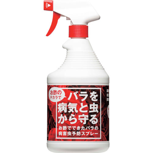 TOYOCHU Rose pest prevention spray made with vinegar 900ml 422017 1 bottle